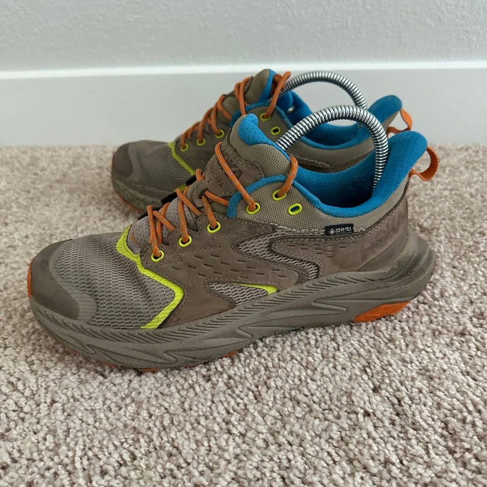 Hoka Anacapa 2 Low GTX Hiking Shoes M 6.5 W 8 Waterproof Gore-Tex